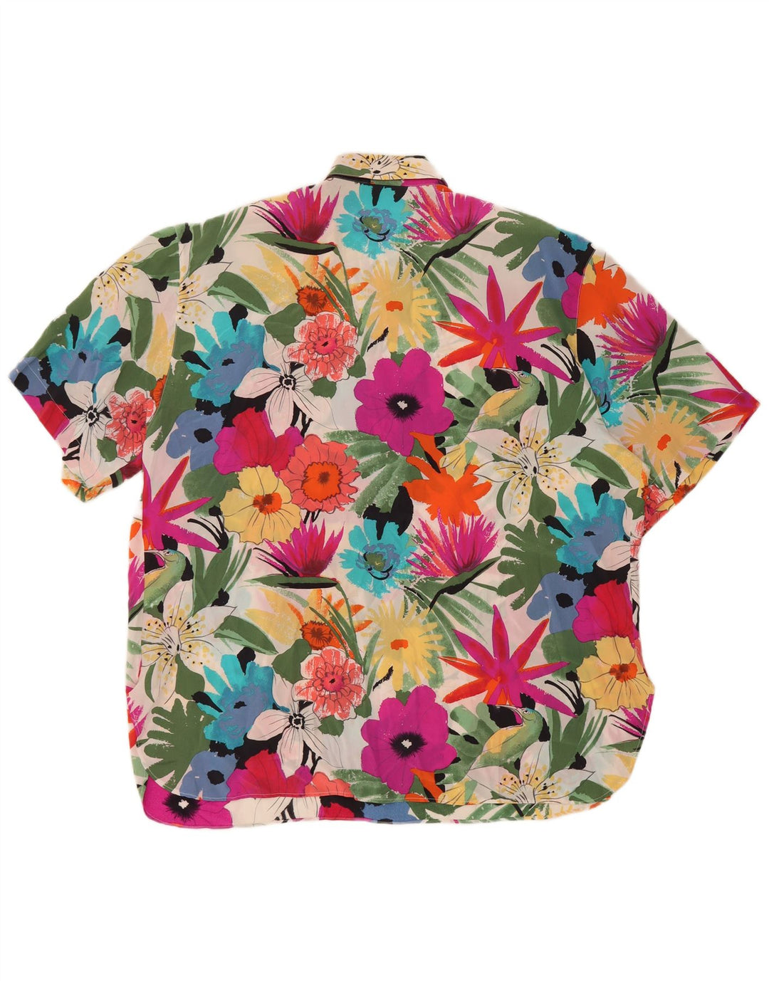 Maglia pullover a maniche corte da donna Calbros IT 44 media multicolore