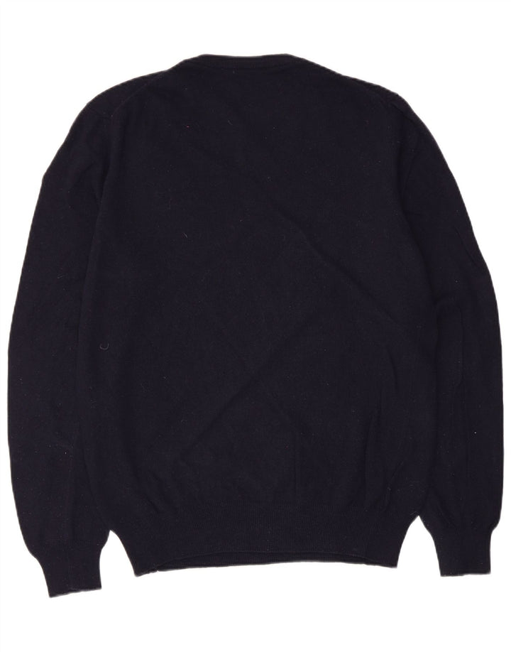 Maglione maglione girocollo da uomo Colmar XL blu navy in poliammide