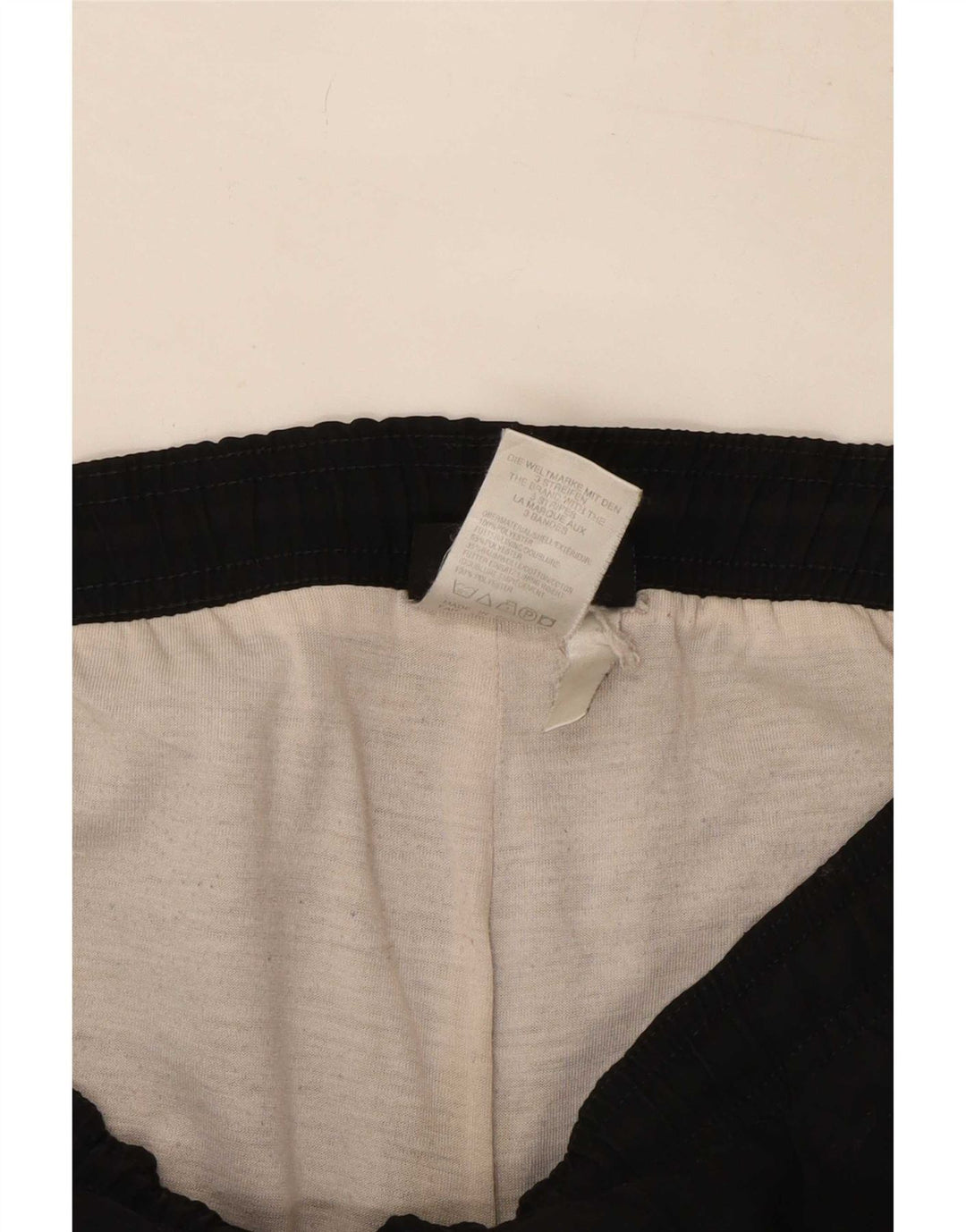 Pantaloni da tuta da uomo Adidas Joggers piccoli in poliestere nero