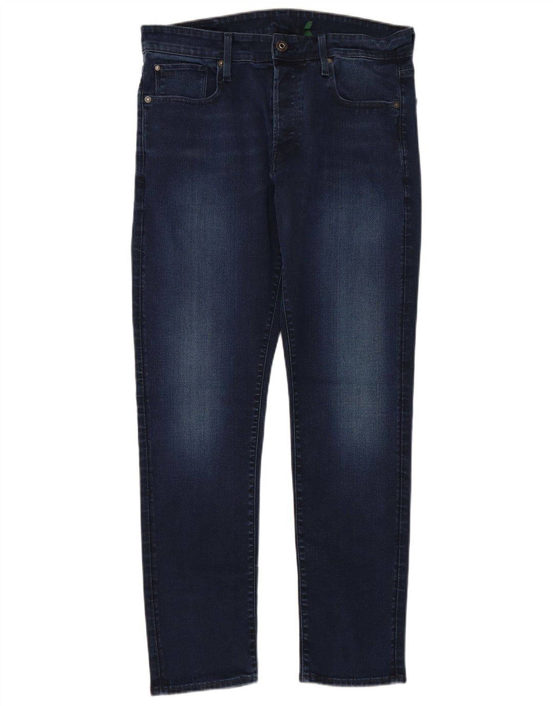 Jeans dritti affusolati da uomo G-STAR W34 L32 cotone blu navy