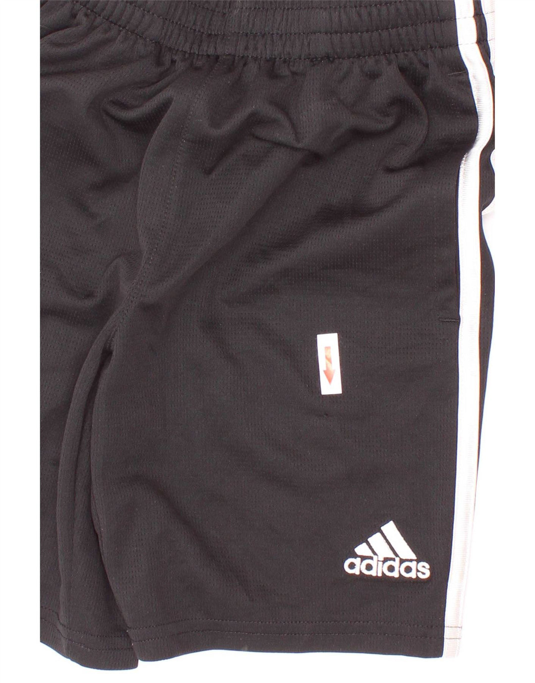 Pantaloncini sportivi Adidas da ragazzo 7-8 anni piccoli in poliestere nero