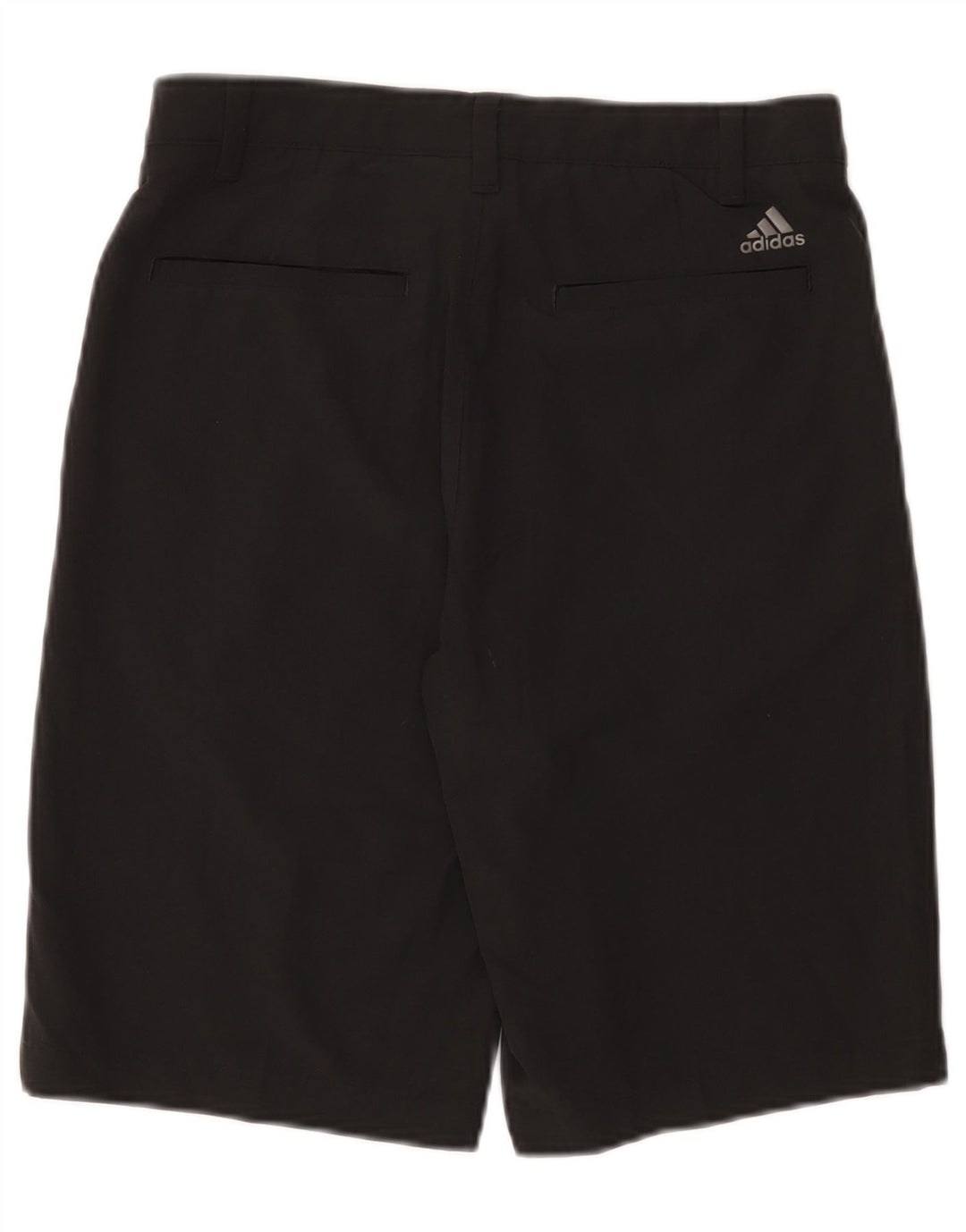 Pantaloncini chino da uomo Adidas W28 piccoli poliestere nero
