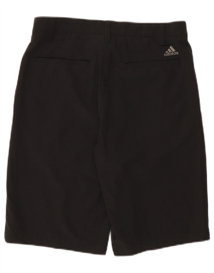 Pantaloncini chino da uomo Adidas W28 piccoli poliestere nero