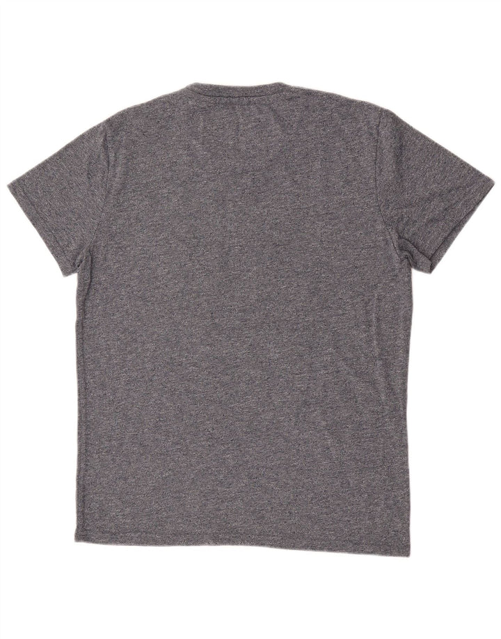 T-shirt grafica da uomo Superdry Top XL in cotone grigio