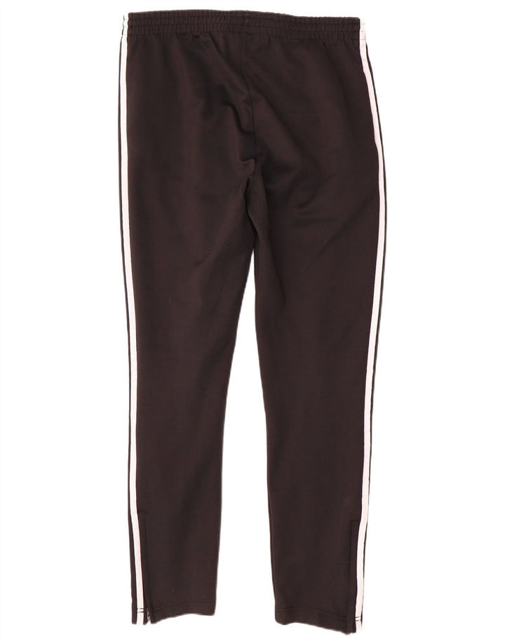 Pantaloni della tuta da donna Adidas UK 14 cotone medio nero