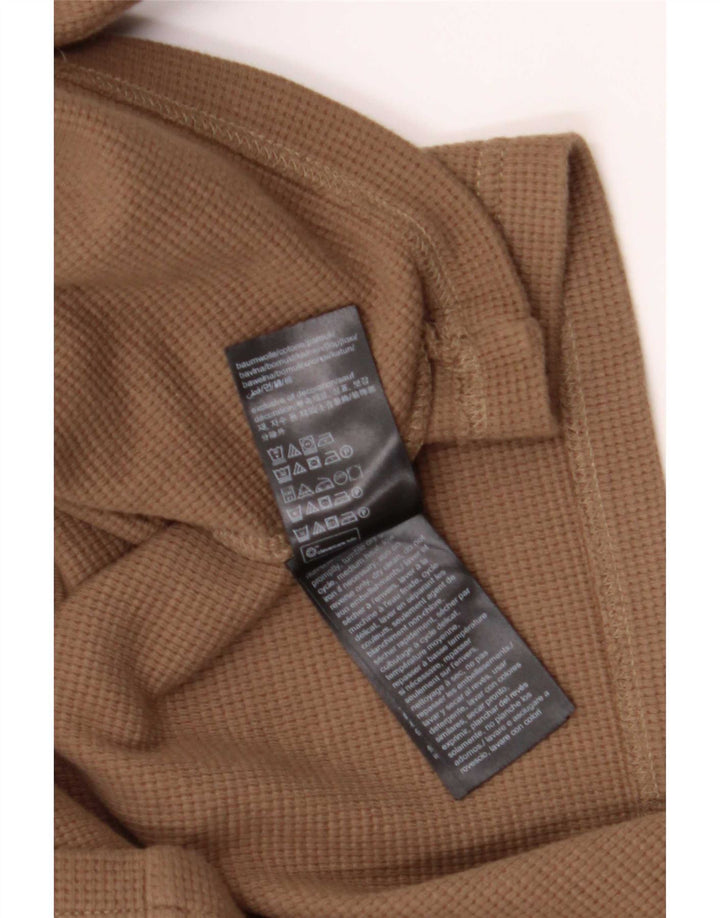 Calvin Klein Uomo Top Manica Lunga 2XL Cotone Marrone