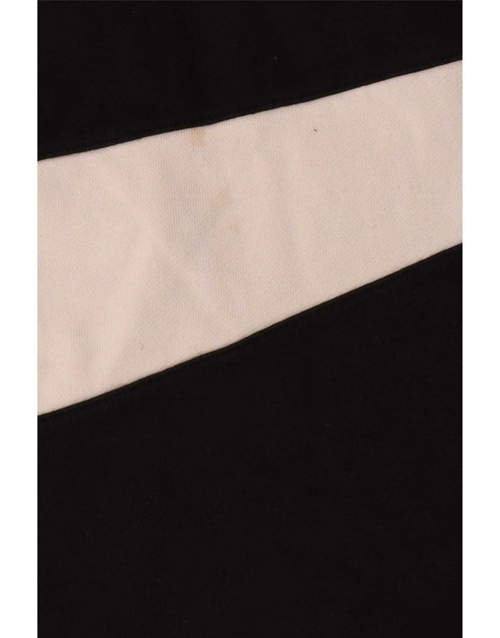 Felpa grafica da uomo Nike Felpa media in cotone nero