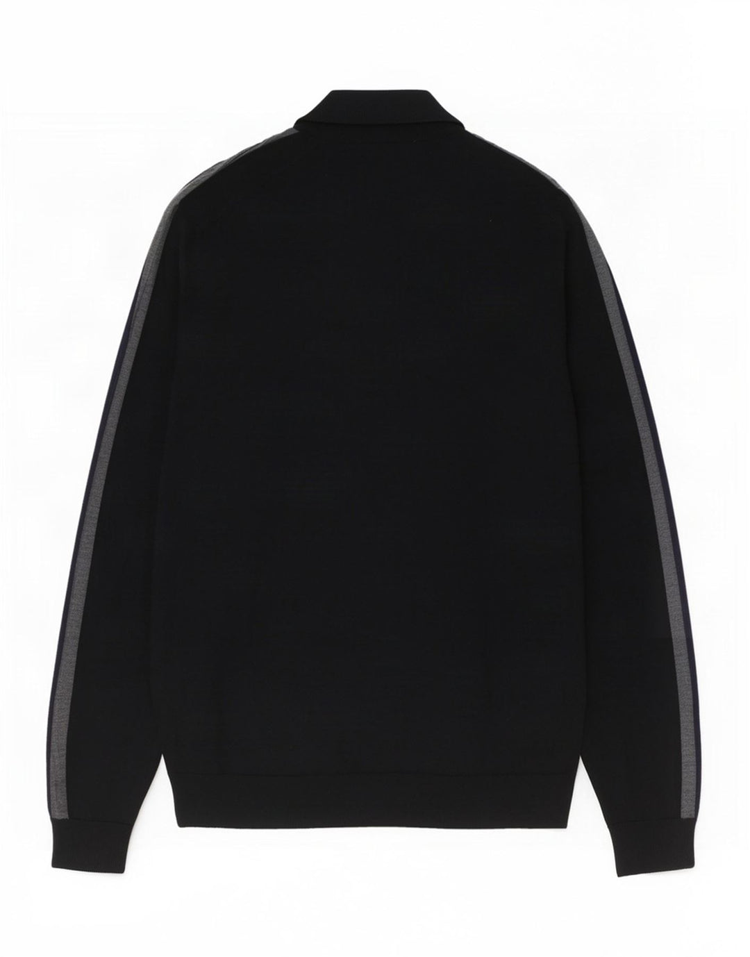Maglione da uomo Marks & Spencer con zip e collo XL nero a blocchi di colore