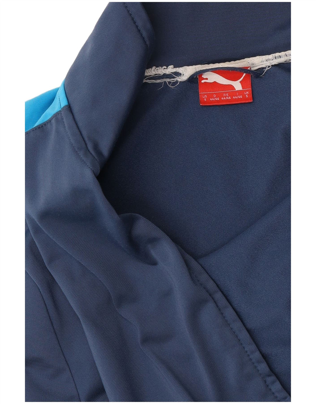 Giacca da tuta da uomo Puma Small Blu Navy Colourblock