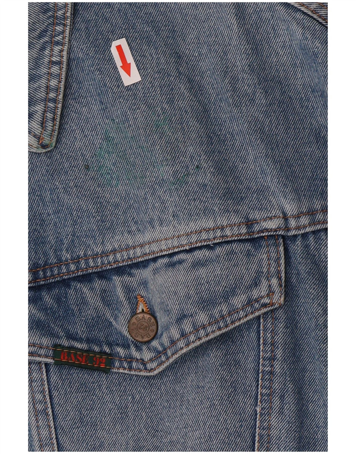 Giacca di jeans da uomo Base 92 UK 42 XL Cotone blu