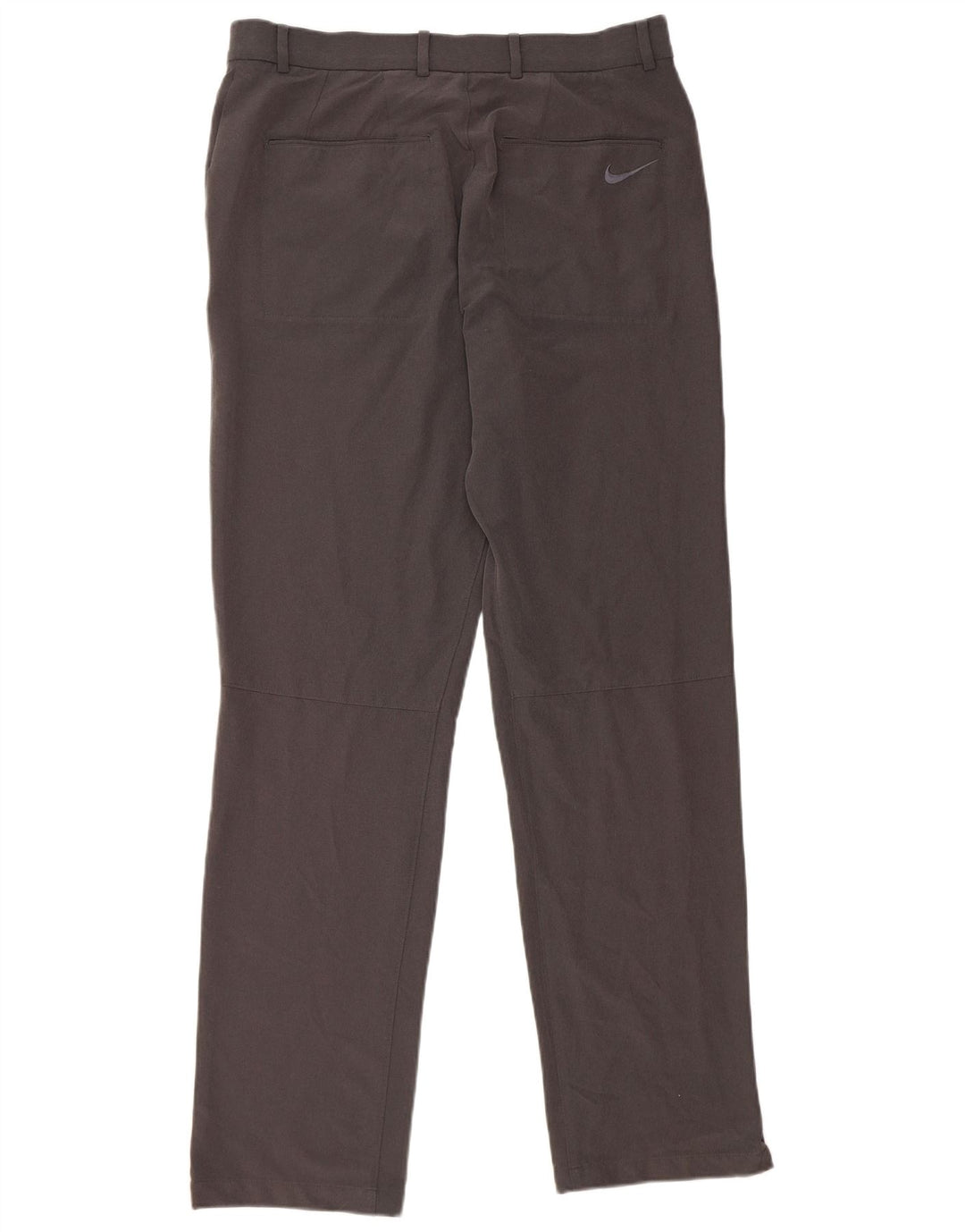 Pantaloni chino dritti da uomo Nike W32 L34 poliestere grigio