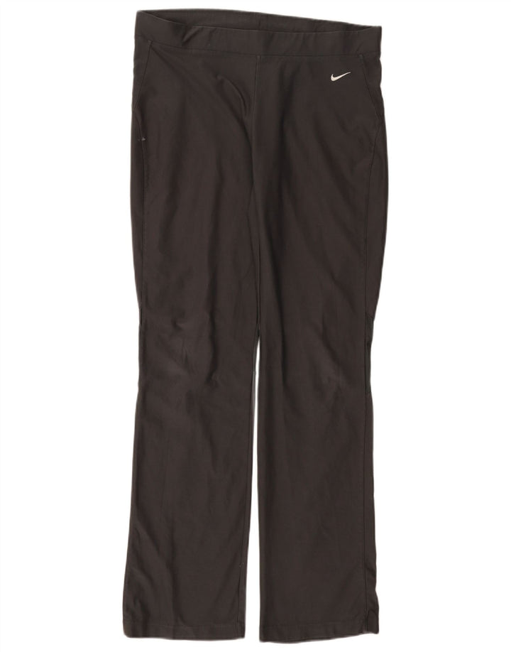 Pantaloni da tuta Nike da donna US 8/10 poliestere grigio medio