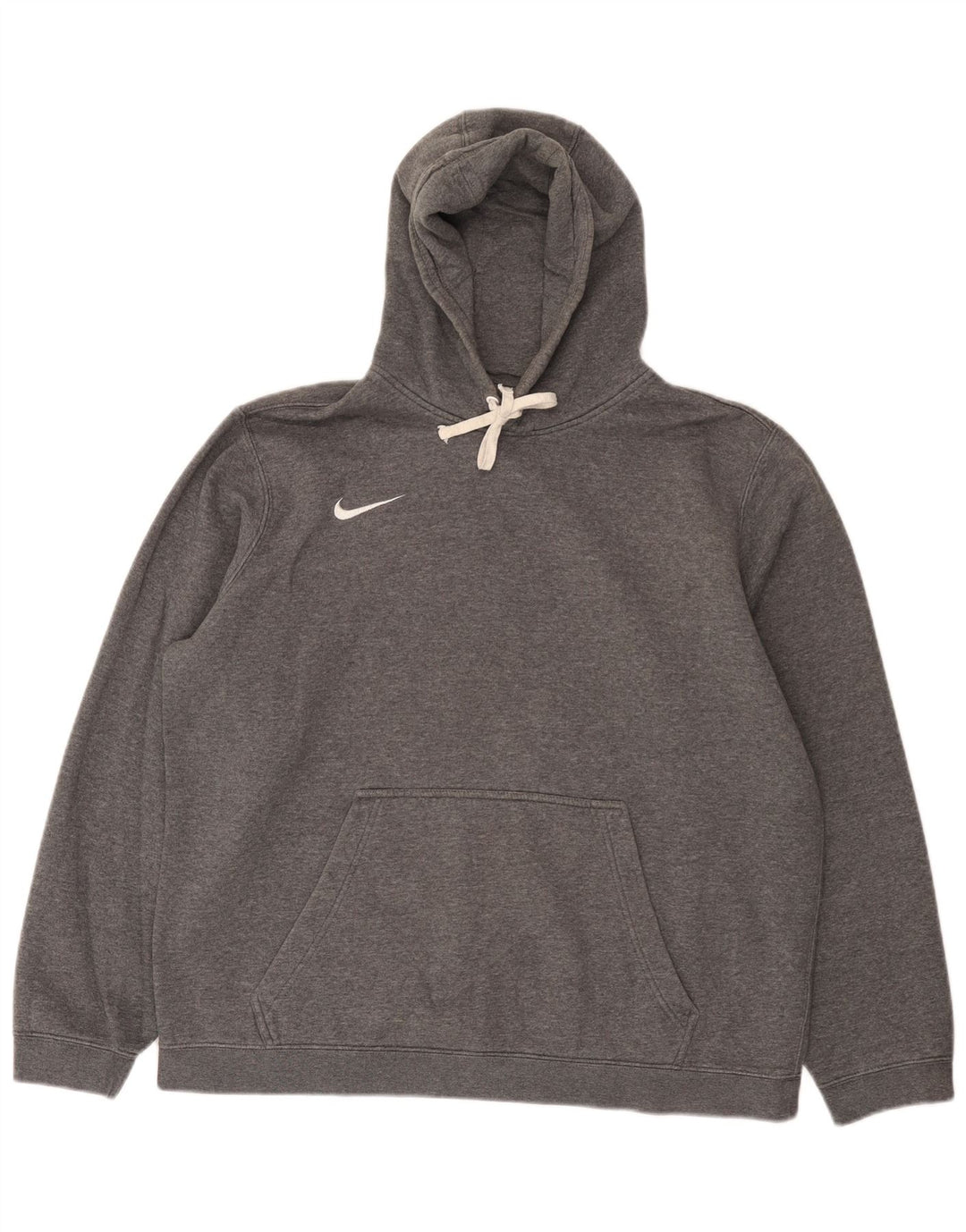 Felpa con cappuccio da uomo Nike XL in cotone grigio
