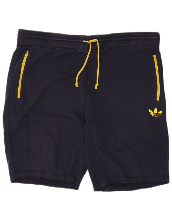 Pantaloncini sportivi Adidas da uomo XL in cotone blu navy
