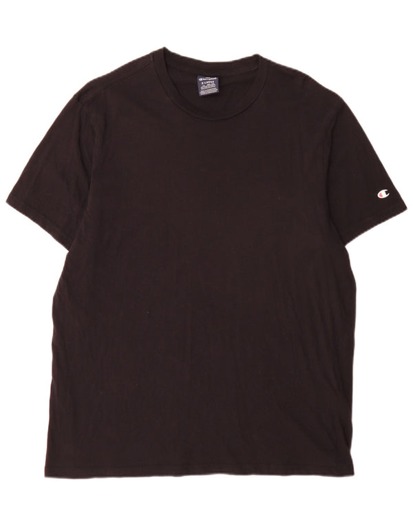 T-shirt da uomo Champion Top XL in cotone nero