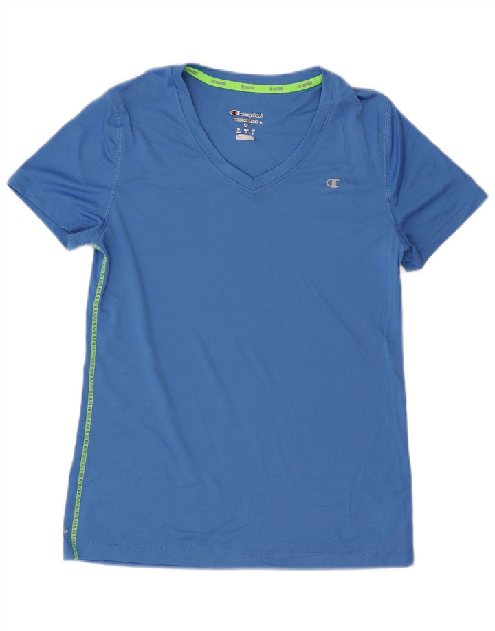 Maglietta da donna CHAMPION Top UK 14 Poliestere blu medio