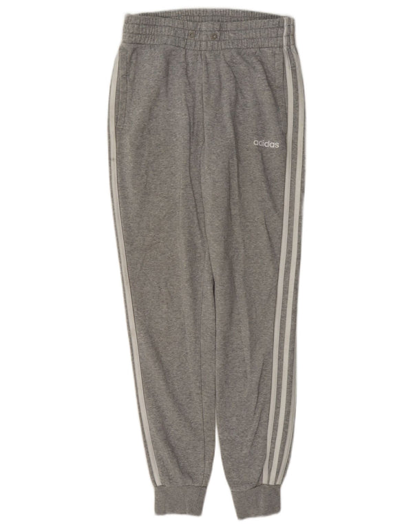 Pantaloni da tuta da donna Adidas Joggers UK 4/6 XS Cotone chiazzato grigio
