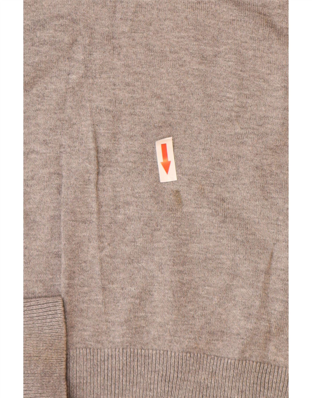 Maglione con scollo a V autografo da donna Marks & Spencer UK 14 Grigio medio