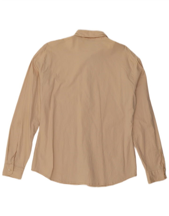 Camicia Benetton Donna UK 16 Large Beige