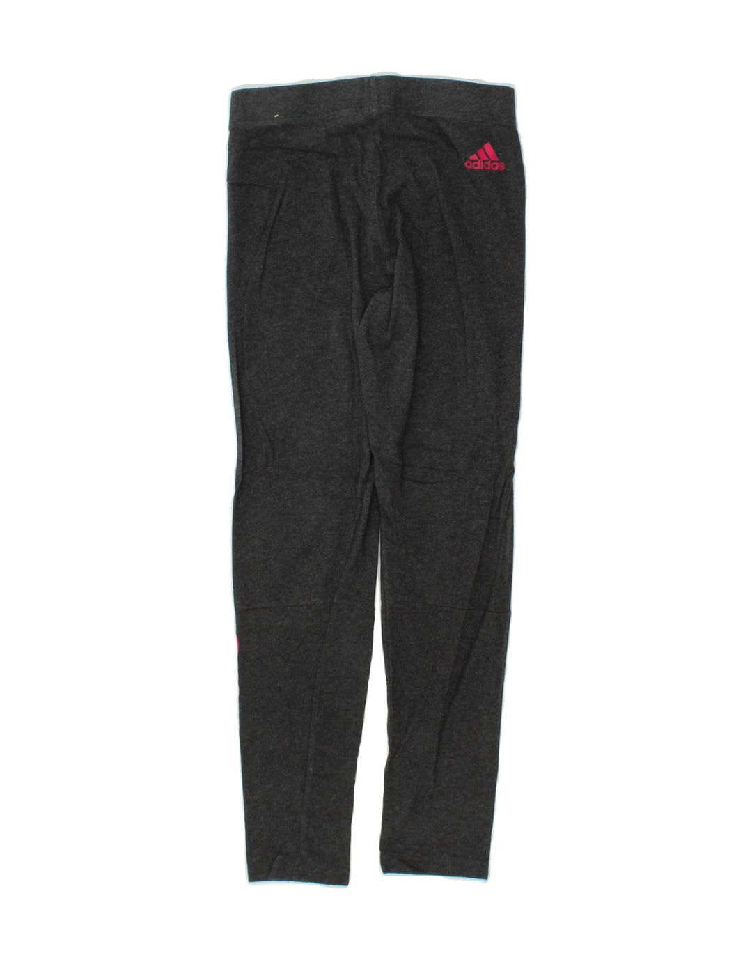 ADIDAS Womens Graphic Leggings UK 8/10 Small  Grey Cotton Vintage Adidas and Second-Hand Adidas from Messina Hembry 