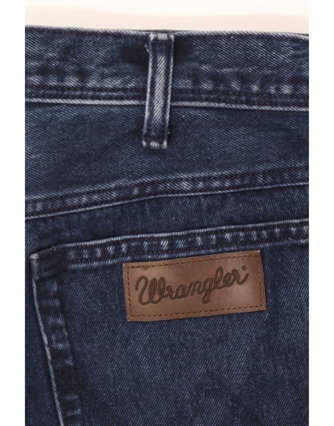 Jeans dritti da uomo Wrangler Texas W34 L30 blu navy