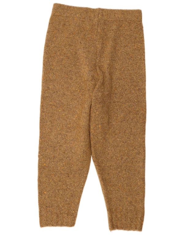 Pantaloni da tuta da donna Zara Capri Joggers UK 14 Large Beige Poliestere