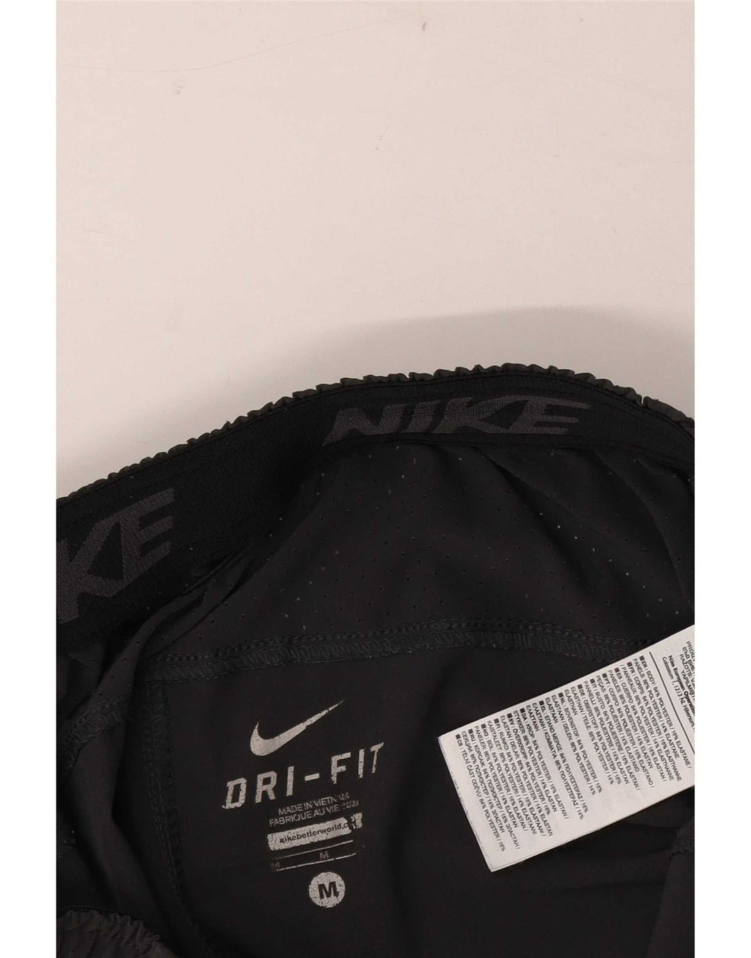 Pantaloncini sportivi Nike Dri Fit Graphic da uomo in poliestere grigio medio