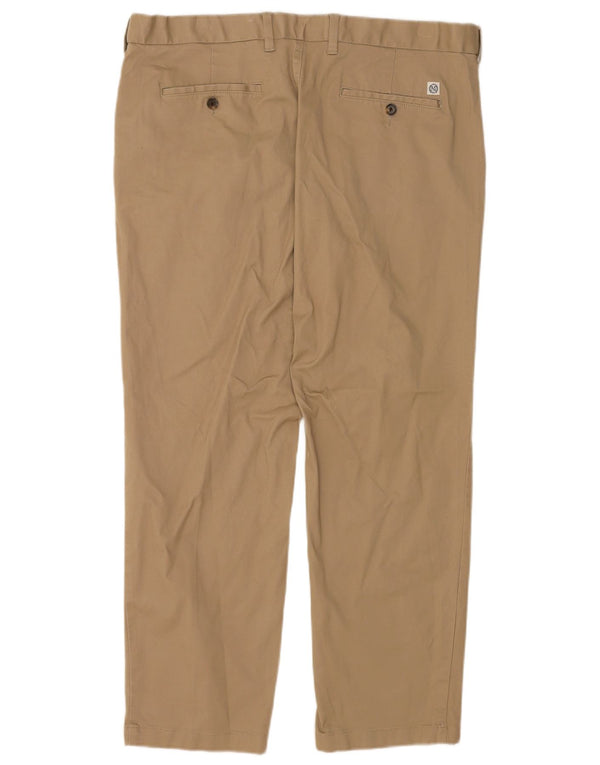 Pantaloni chino vestibilità regolare Marks & Spencer da uomo Heritage W38 L29 Beige