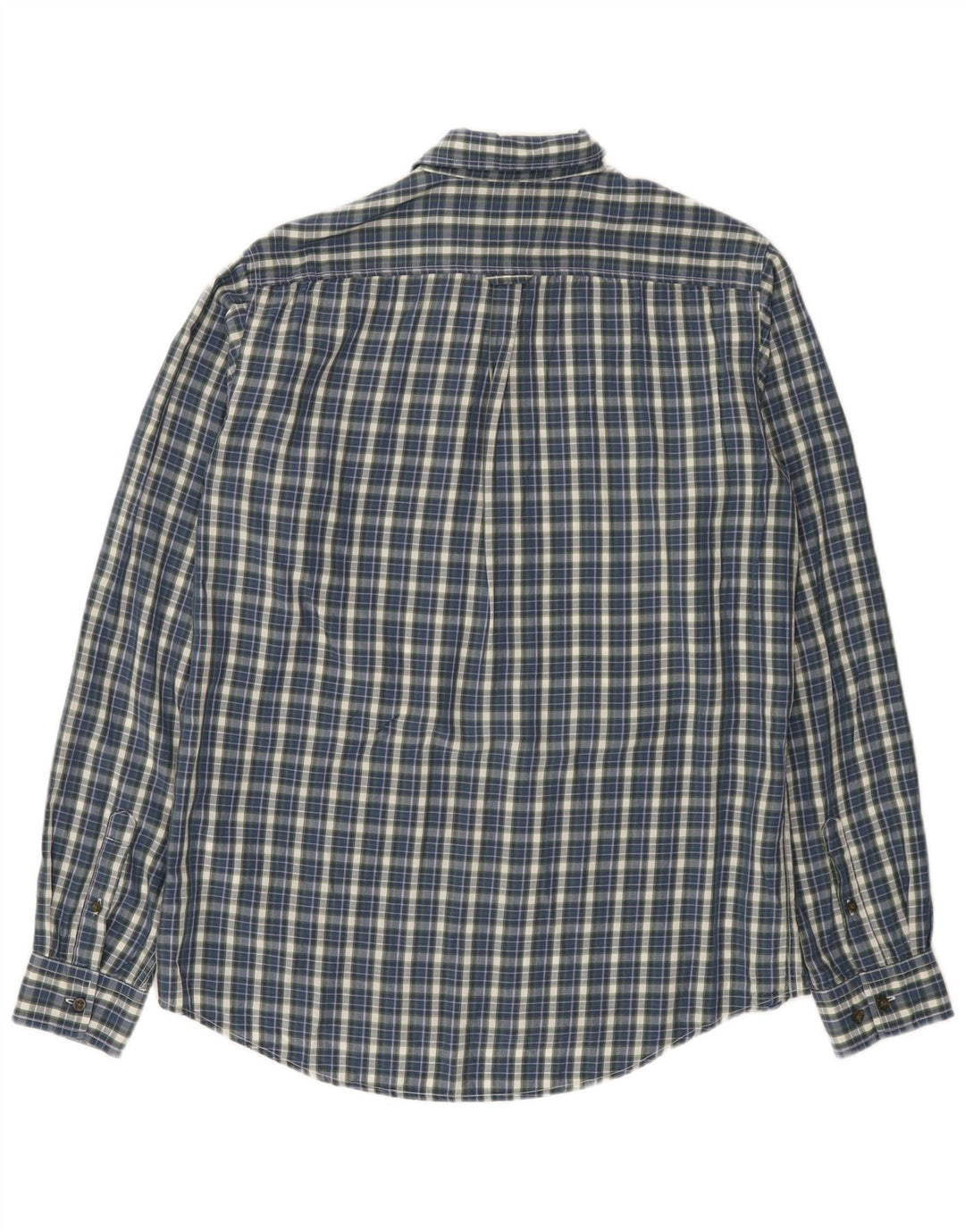 Camicia Fjall Raven da uomo dalla vestibilità regolare, in Lyocell a quadri blu grandi