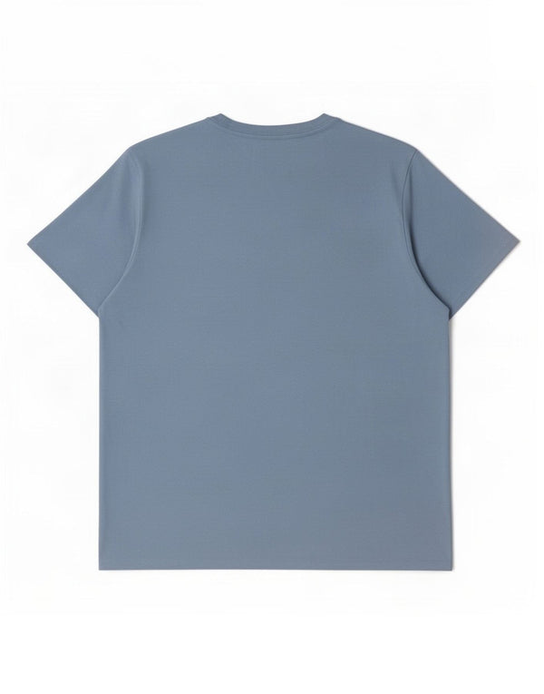T-shirt grafica da donna Puma UK 18 XL cotone blu