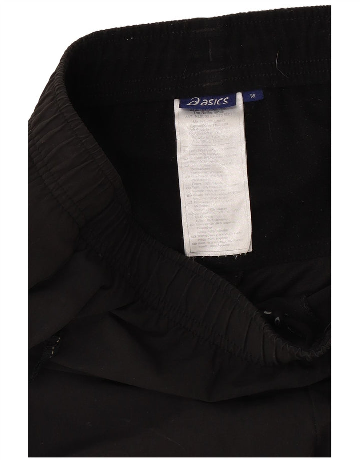 Pantaloni da tuta cargo da uomo Asics, poliestere nero medio