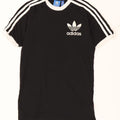 T-shirt da uomo Adidas Top XS in cotone nero