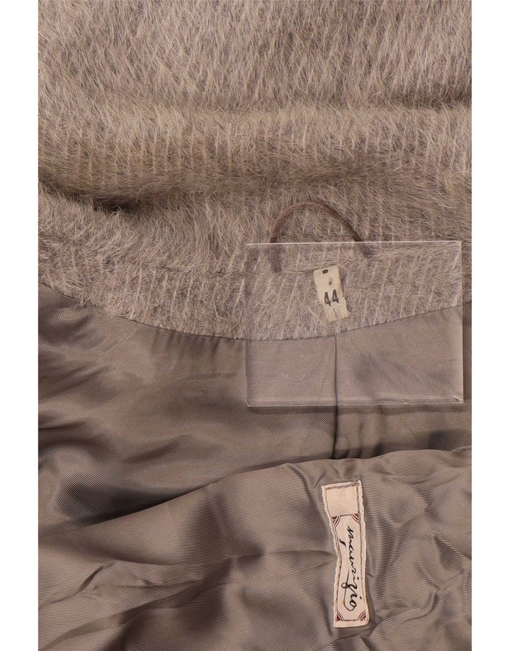 Cappotto doppiopetto vintage da donna EU 44 XL Grigio