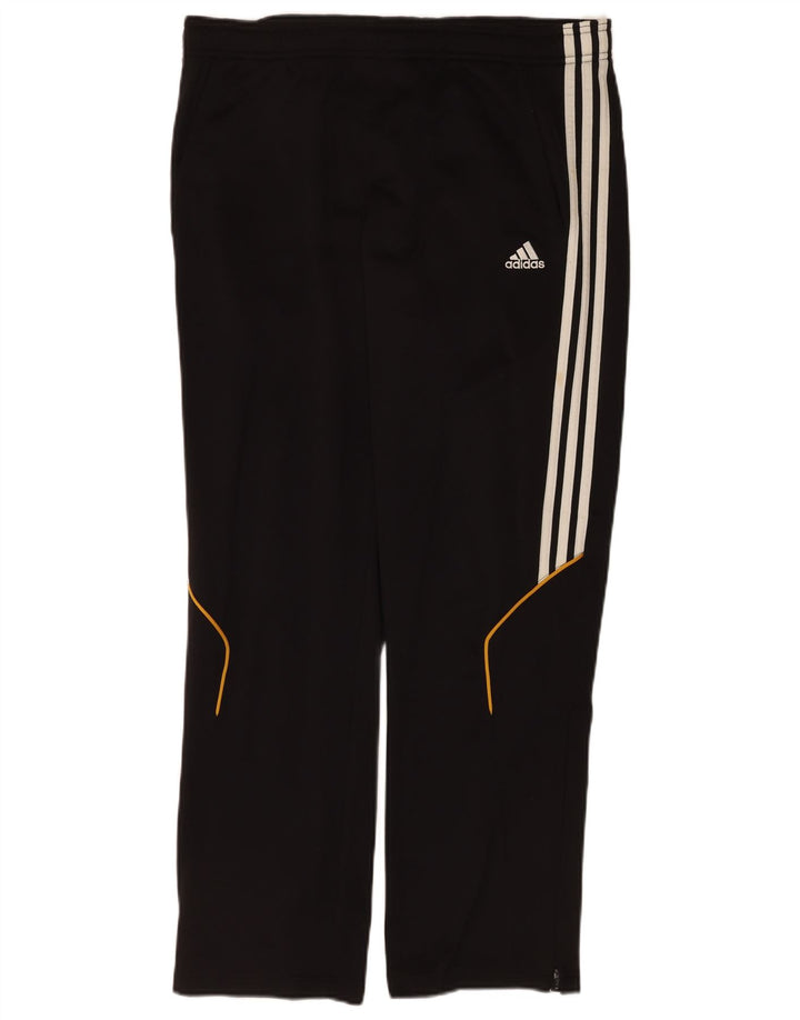 Pantaloni da tuta da uomo Adidas Small neri in poliestere