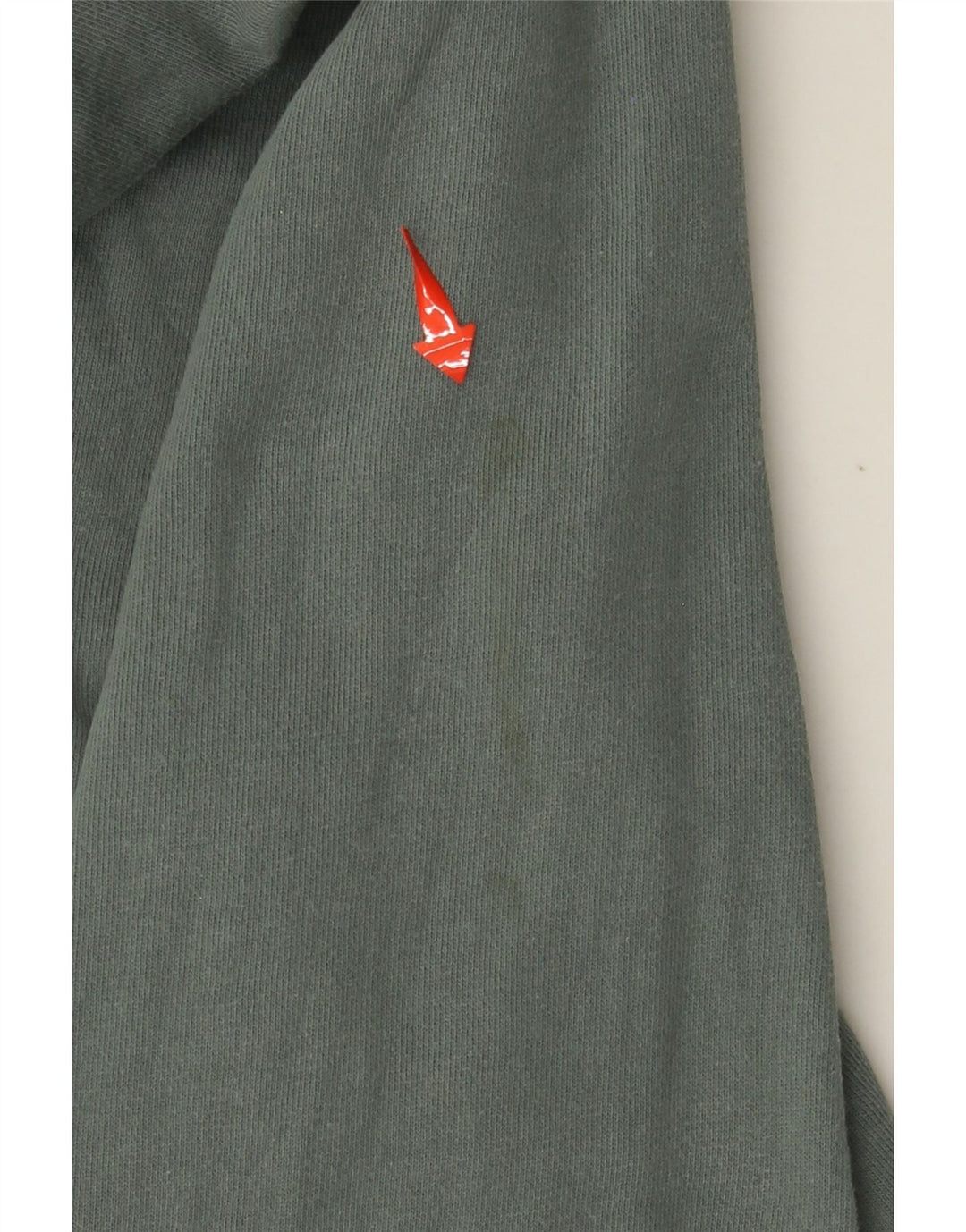 DIESEL Felpa con cappuccio grafica da donna UK 20 2XL Cotone color block verde