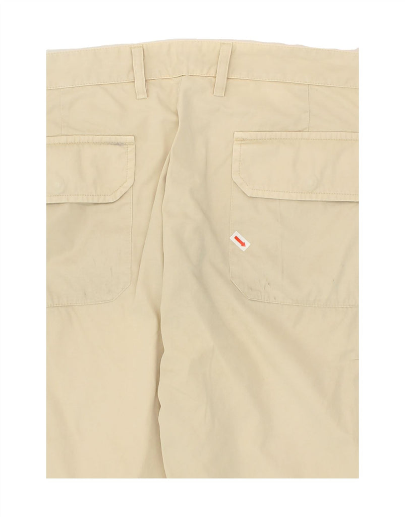 SCHOTT Mens Straight Casual Trousers W36 L27 Beige Cotton Vintage Schott and Second-Hand Schott from Messina Hembry 