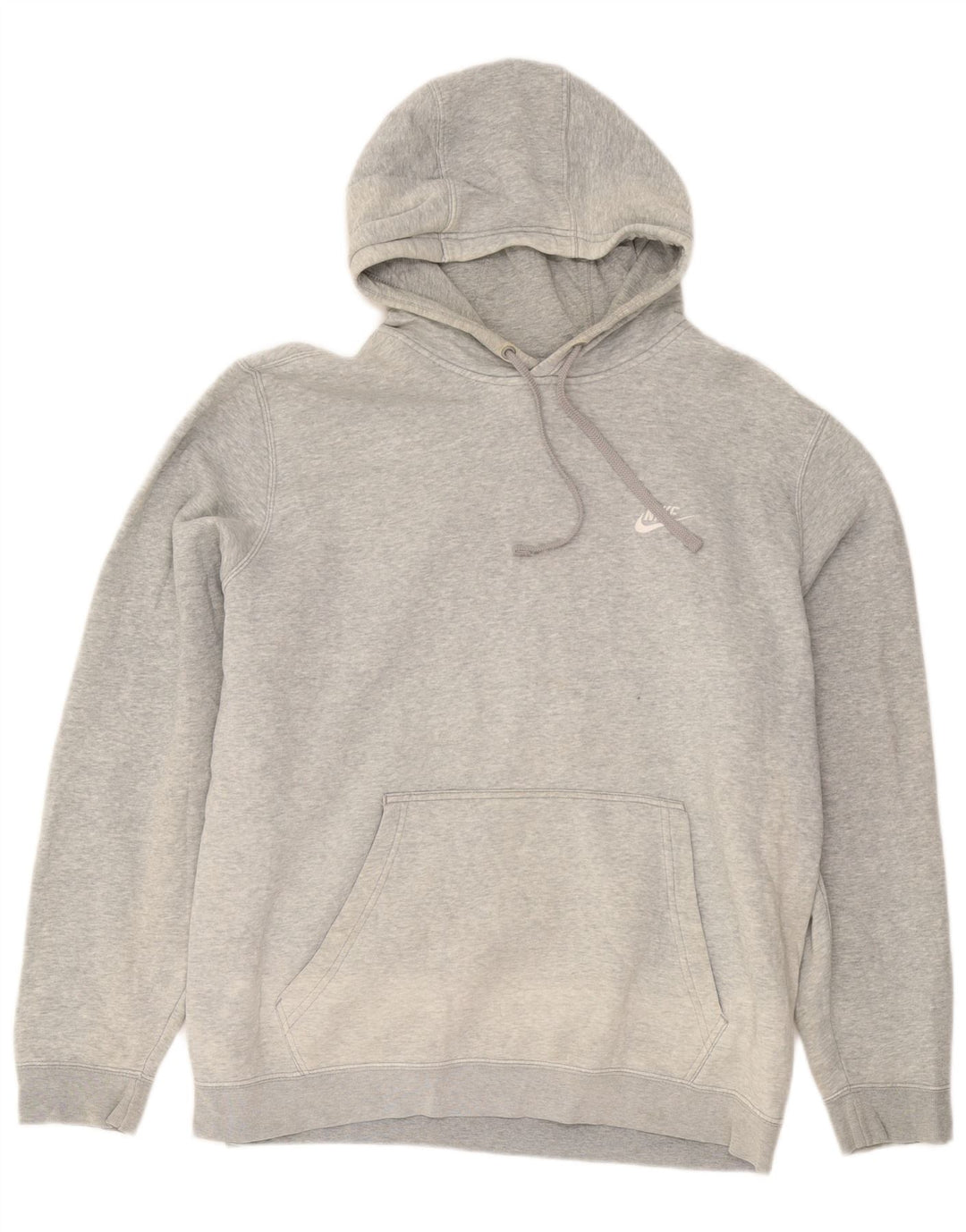 Felpa con cappuccio da uomo Nike XL in cotone grigio