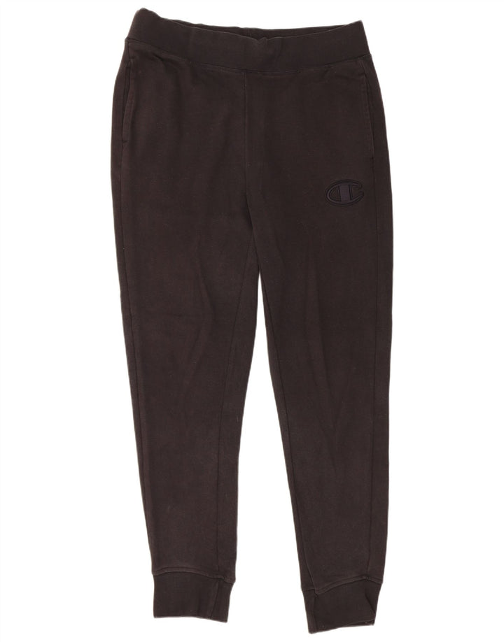 Pantaloni da tuta da uomo Champion Joggers medio cotone nero