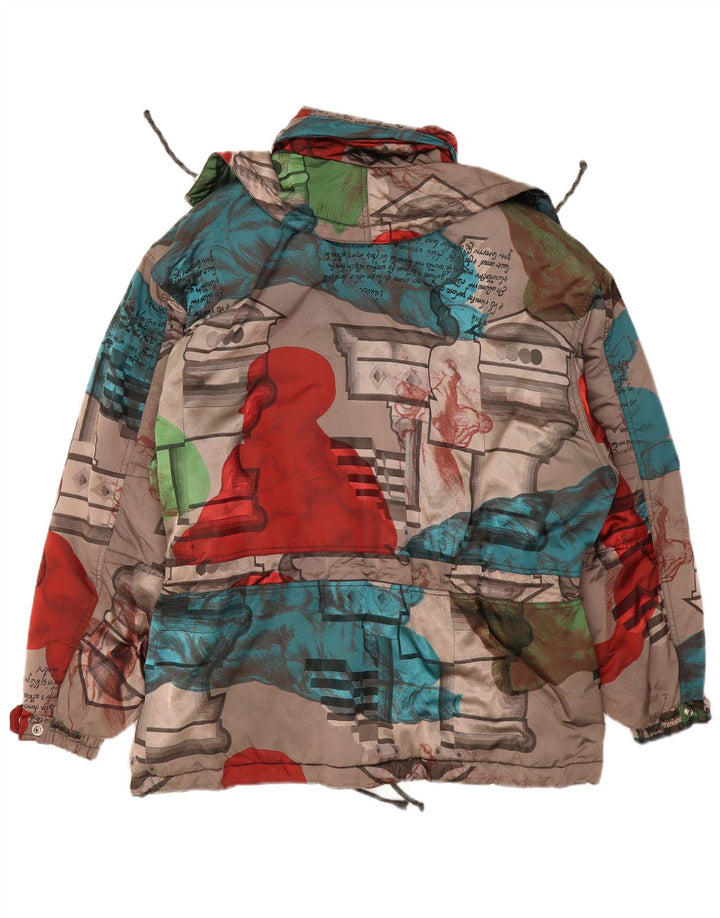 Giacca imbottita da donna Ellesse con motivo astratto UK 20 2XL multicolore