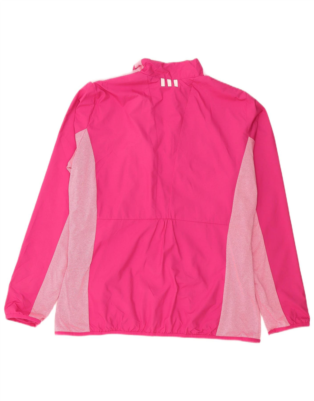 Giacca da tuta da donna ADIDAS UK 18 XL Poliestere color block rosa