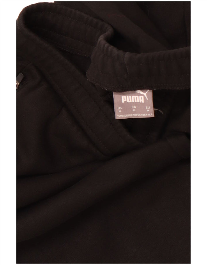 PUMA Mens Tracksuit Trousers Medium  Black