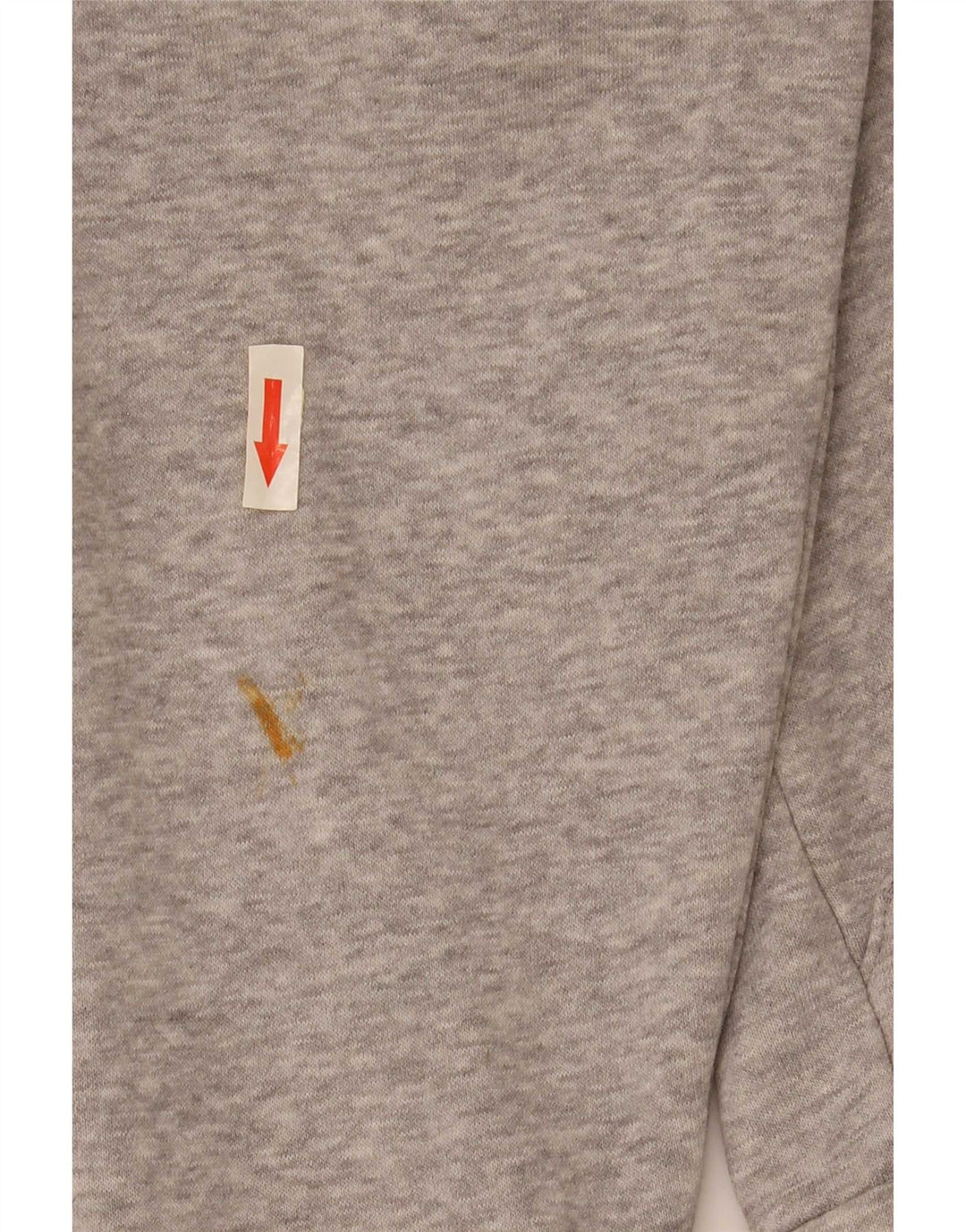 Maglione con cappuccio e zip Adidas 3D Arc da uomo in cotone grigio medio