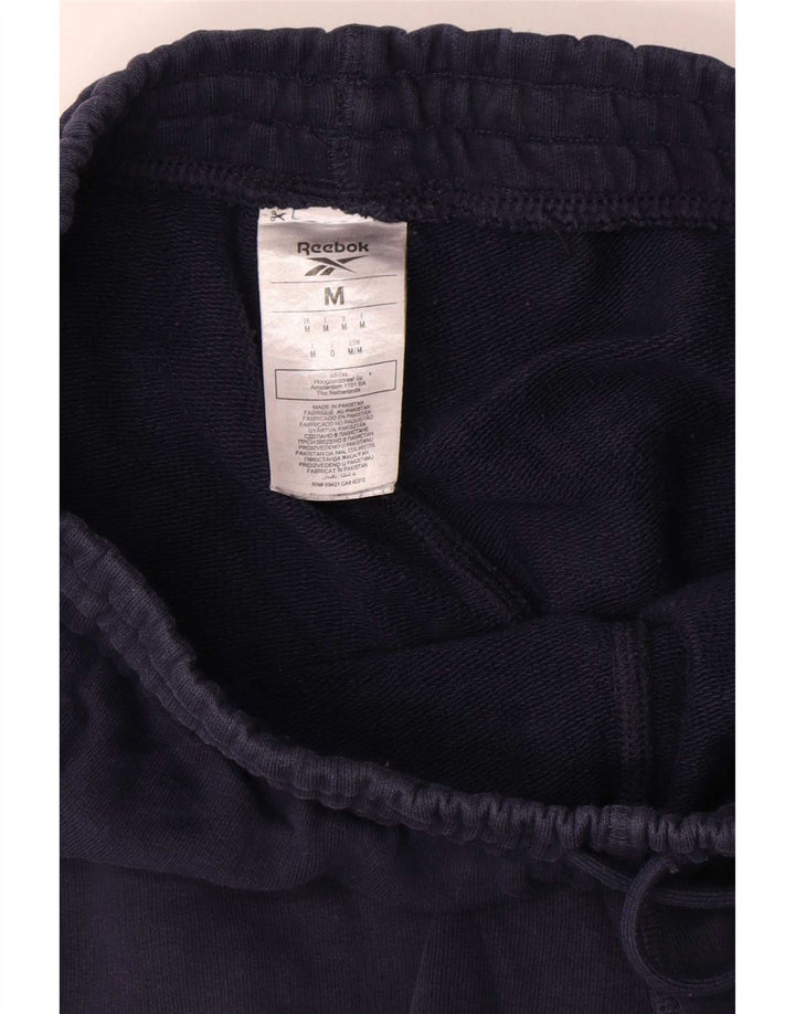 Pantaloni da tuta da uomo Reebok Joggers medi in cotone blu navy