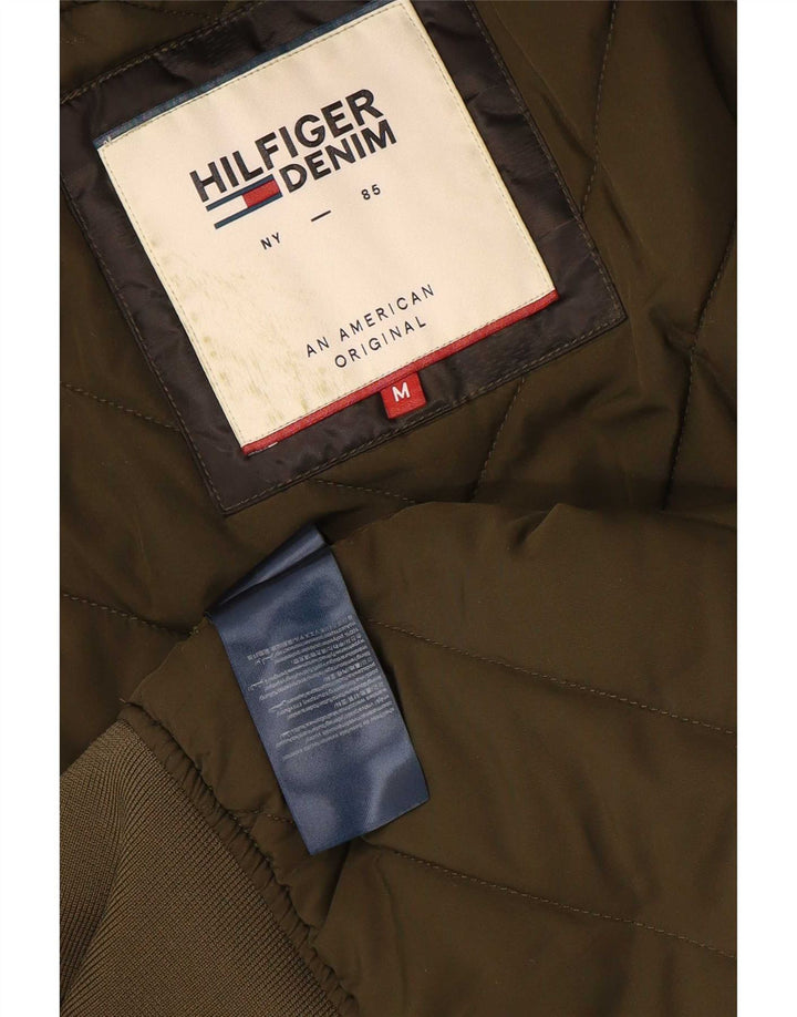 Giubbotto bomber da uomo Tommy Hilfiger UK 38 poliestere kaki medio