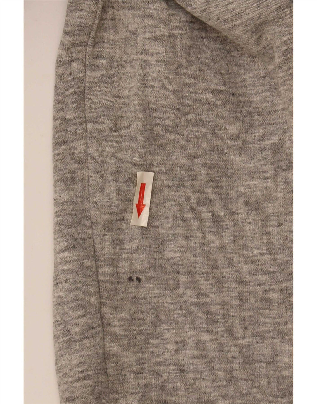 Felpa grafica da uomo Levi's, maglione XL, cotone chiazzato grigio