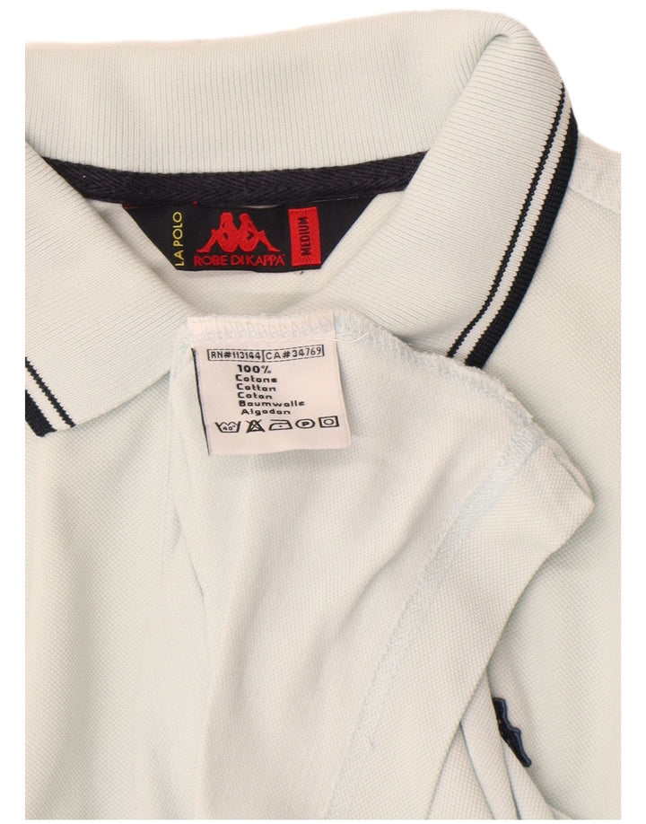 Polo Kappa Uomo Blu Medio in cotone