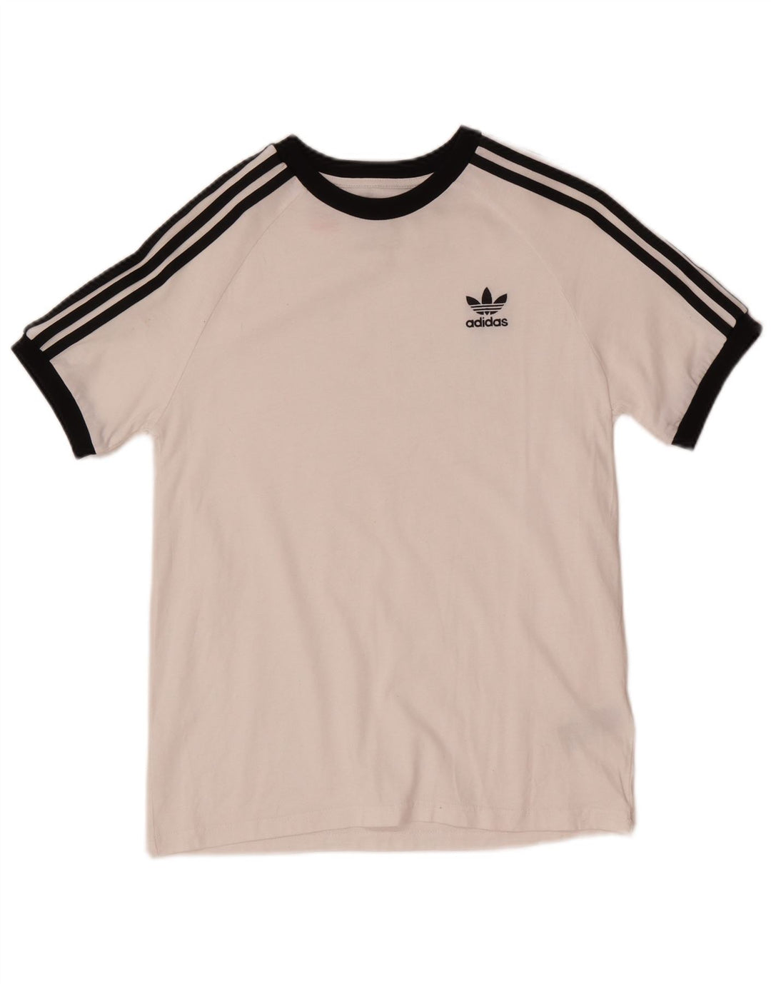 Maglietta Adidas Ragazzo Top 13-14 Anni Cotone Bianca