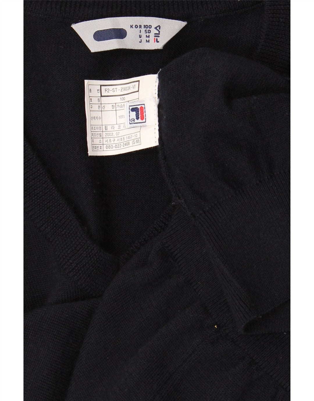 Canotta da uomo FILA IT 50 medio blu navy