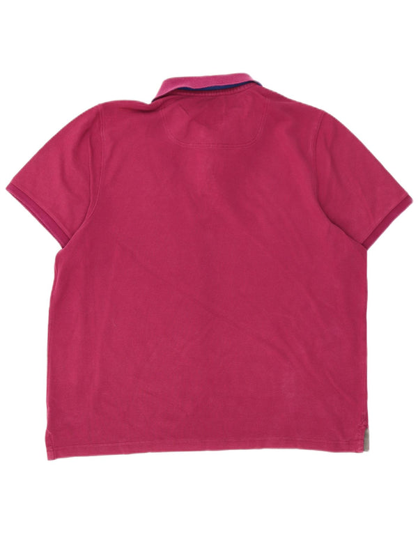 Polo Joules da uomo slim fit 2XL cotone viola