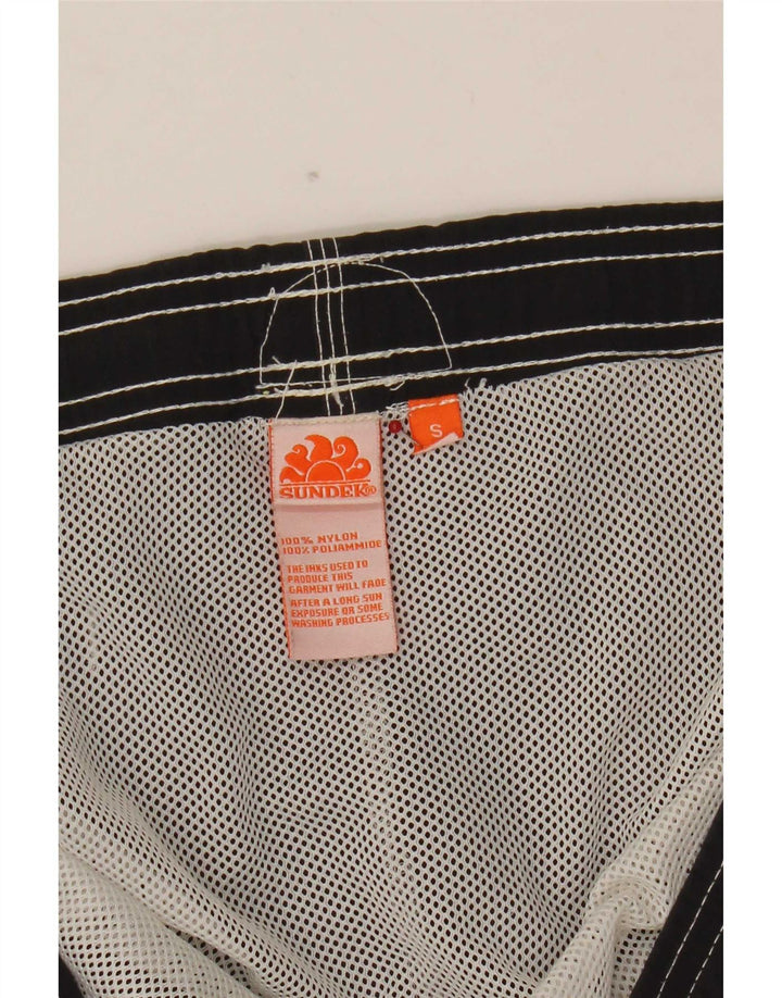 Pantaloncini da bagno da uomo Sundek piccoli in nylon grigio
